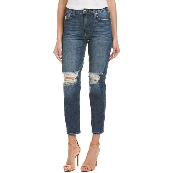 Joes Jeans High Rise Distressed Ankle The Debbie - Picture 1 of 8